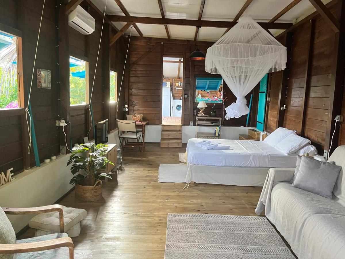 Bungalow Avec Vue Dans Lieu Calme Le Carbet Ngoại thất bức ảnh