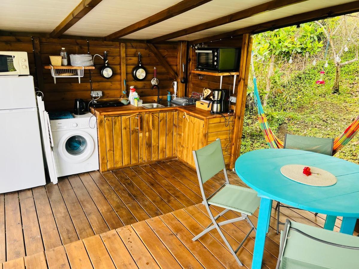 Bungalow Avec Vue Dans Lieu Calme Le Carbet Ngoại thất bức ảnh